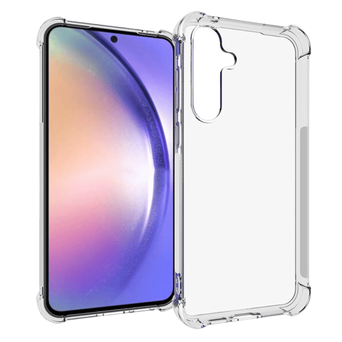 CaseBody Samsung Galaxy A55 Shockproof Hoesje Transparant