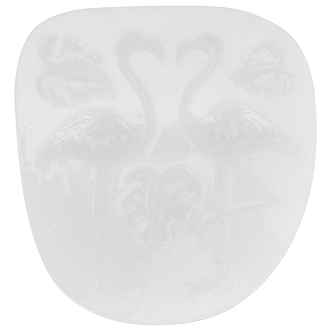 Flamingo Blad Siliconen Vorm DIY Bakken Chocolade Dessert Taart Decoratie Vorm Accessoire white