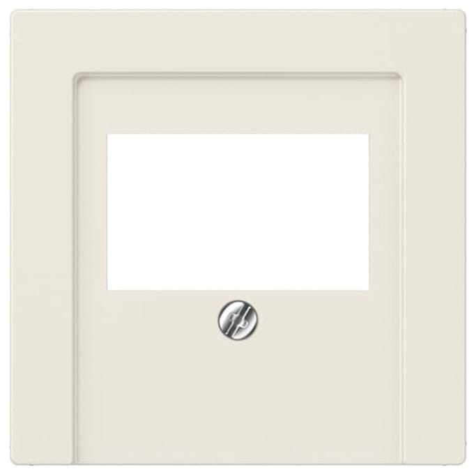 JUNG AS500 Centraalplaat multimedia wit (creme) A569PLT