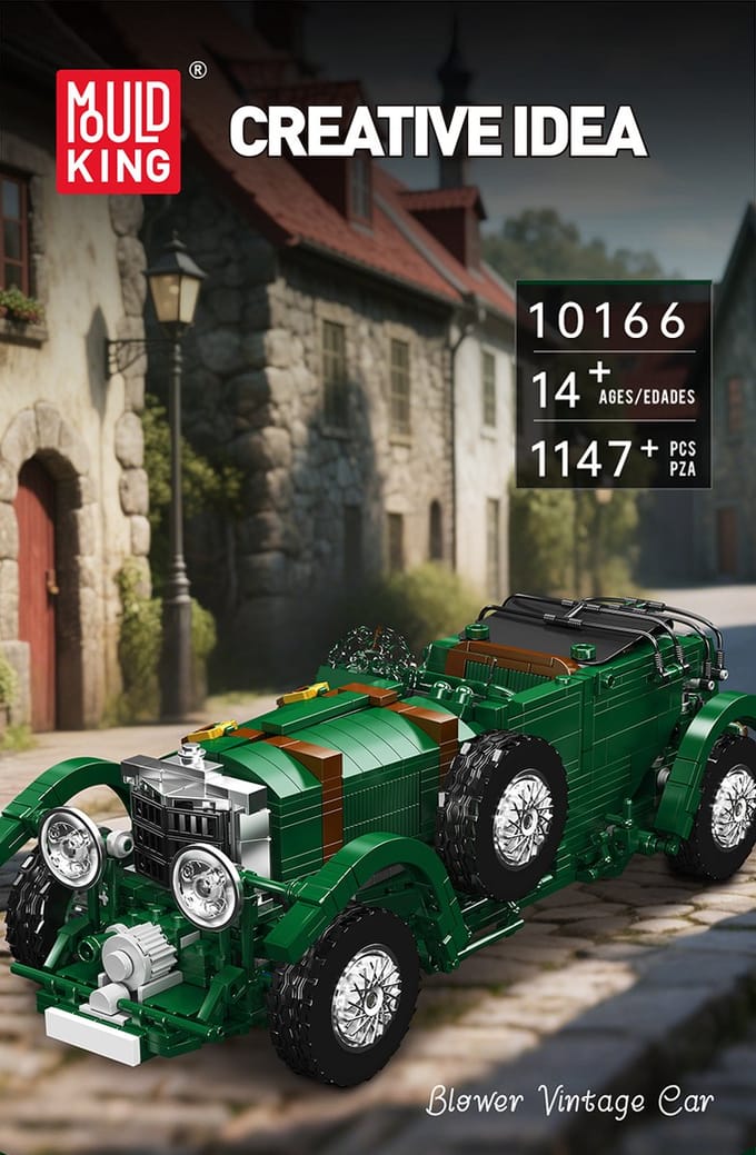 Mould King 10166 - Blower Vintage Auto