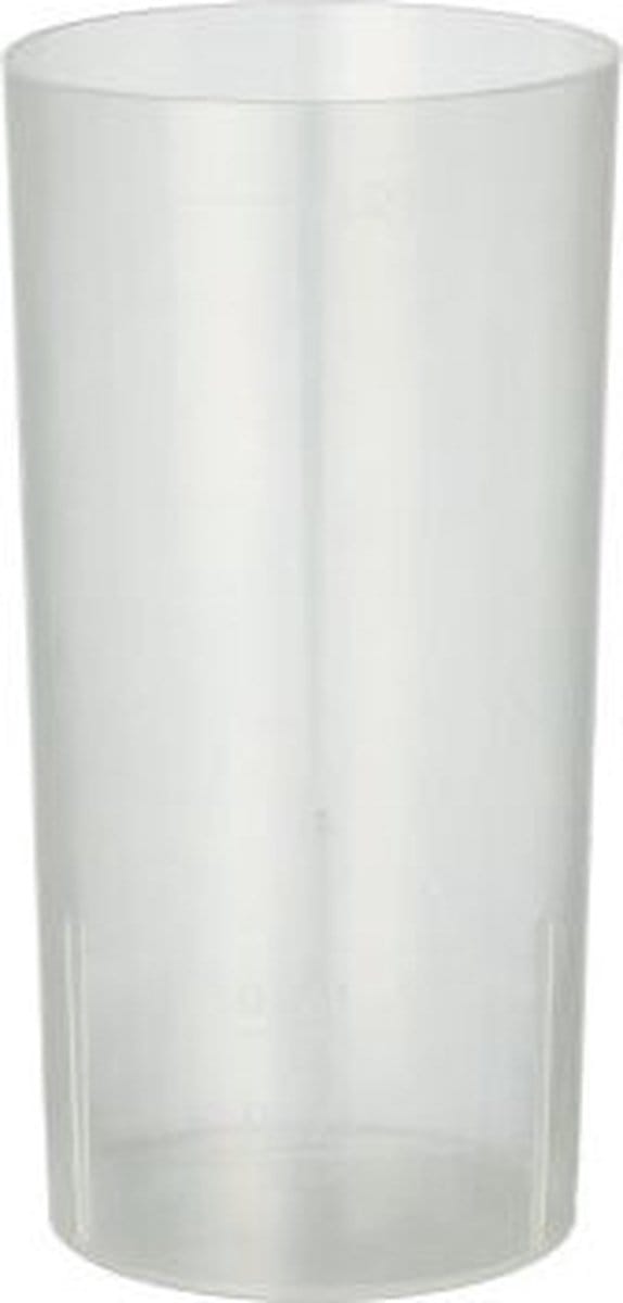 Drink glazen, PP 0,2 l Ø 5,5 cm · 10,9 cm transparant onbreekbaar (20 stuks)