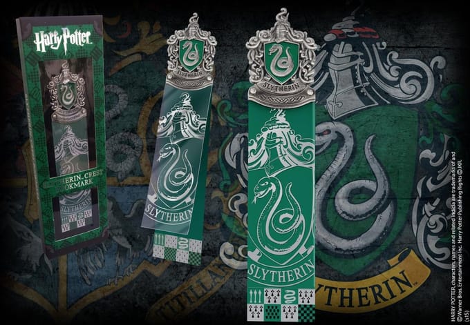 Harry Potter Slytherin Crest Bookmark