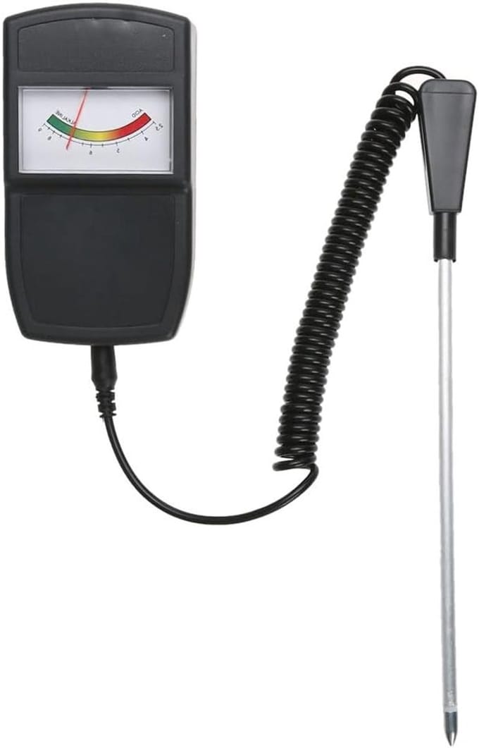 Professionele pH Meter voor Bodemonderzoek - Bodemtest Kit voor Tuin en Landbouw Experimenten