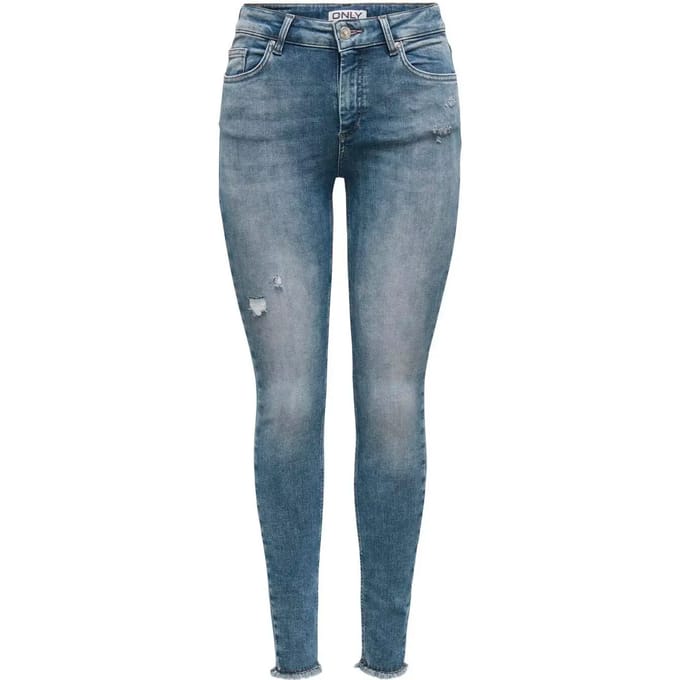 ONLY - ONLBLUSH MID SKIN ANK RW DNM REA593 NOOS - Dames - Jeans