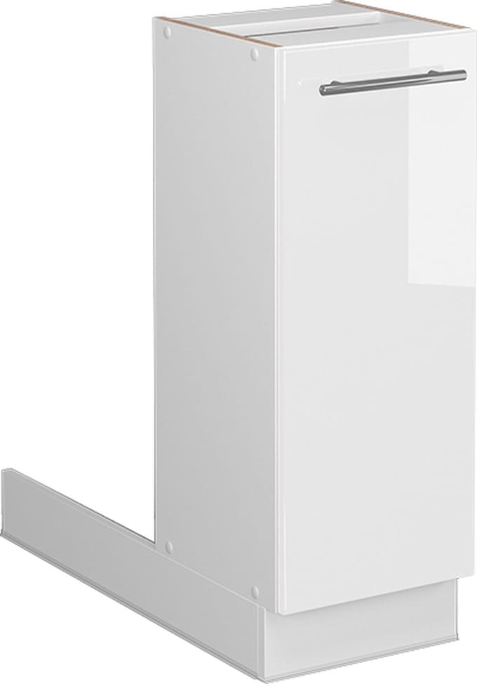 Vicco Fame-Line Keukeneiland – 30 cm zonder werkblad Wit Hoogglans