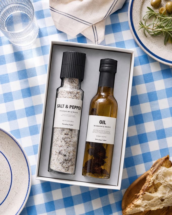 Nicolas Vahe Cadeaubox Truffelzout & Truffelolie
