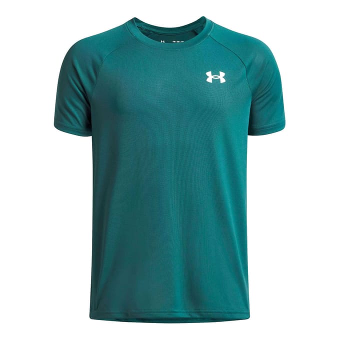 Under Armour Tech 2.0 T-shirt Jongens-groen, wit