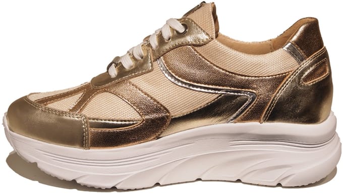 Footnotes dames sneakers Pauline - Brons
