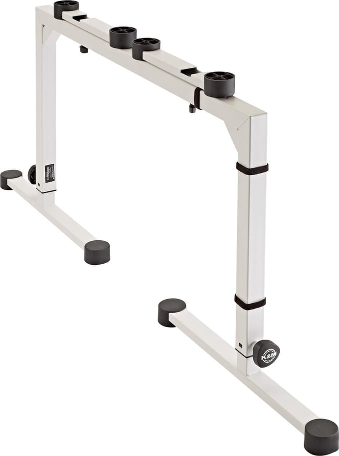 König & Meyer 18810 Omega Table-Style Keyboard Stand (Pure White) - Keyboard tafel