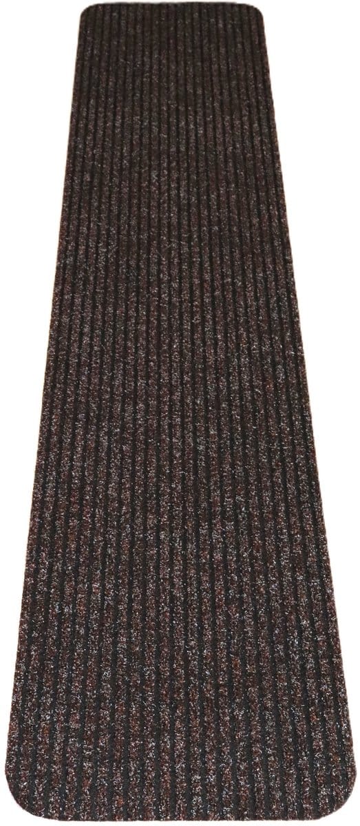 PRIMA - Heavy Duty - Keukenmat - loper - donker bruin - zwart - 40x180cm - antislip