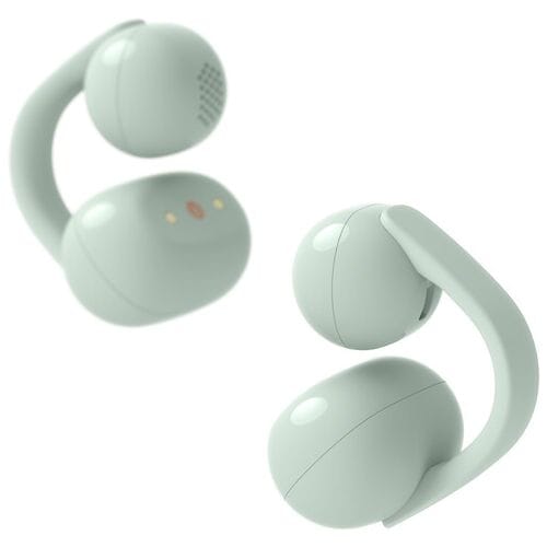 Sony LinkBuds Clip – Draadloze open-ear oordopjes， Kleur: Groen