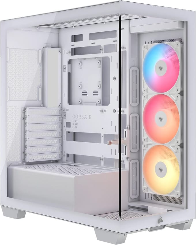 Corsair 3500X RSR ARGB White - Case - Miditower - Wit