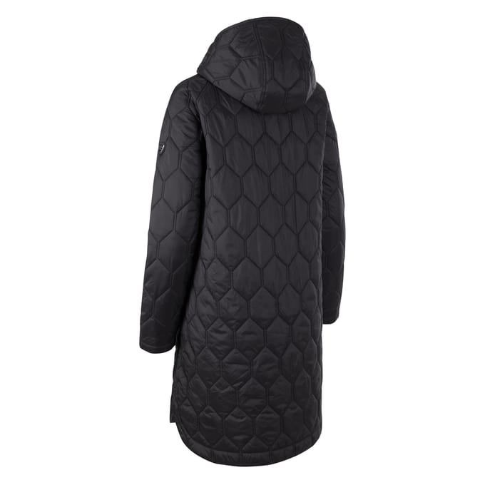 Trespass Dames/Dames Phase Gewatteerde Jas (Zwart)