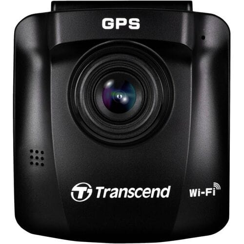 Transcend DrivePro™ 250 Dashcam Kijkhoek horizontaal (max.): 140 ° 12 V, 24 V GPS met radarherkenning, Time-lapse, G-sensor, WDR, Botswaarschuwing,...