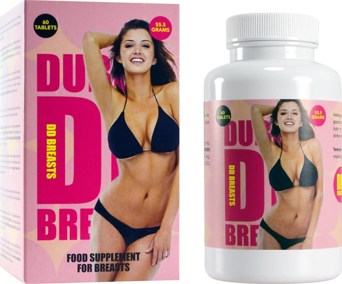 DD Breasts - Natuurlijke borstvergroting - 60 tabletten