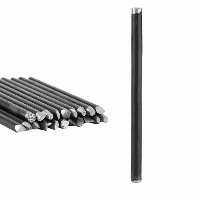 Kit d'outils Ciseau Enclume pour le Traitement de Bijoux Fabrication Outils de Sculpture (20 pcs) black