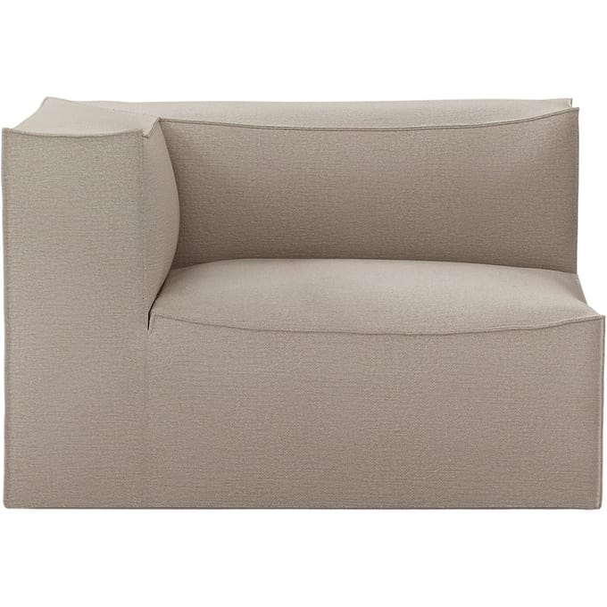 Ferm Living Catena Sofa - Module met armleuningen - Cotton Linen - links - S