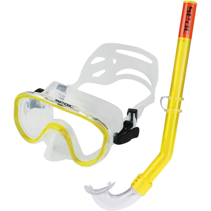 Seac Marina - Snorkelset - Kinderen - Geel