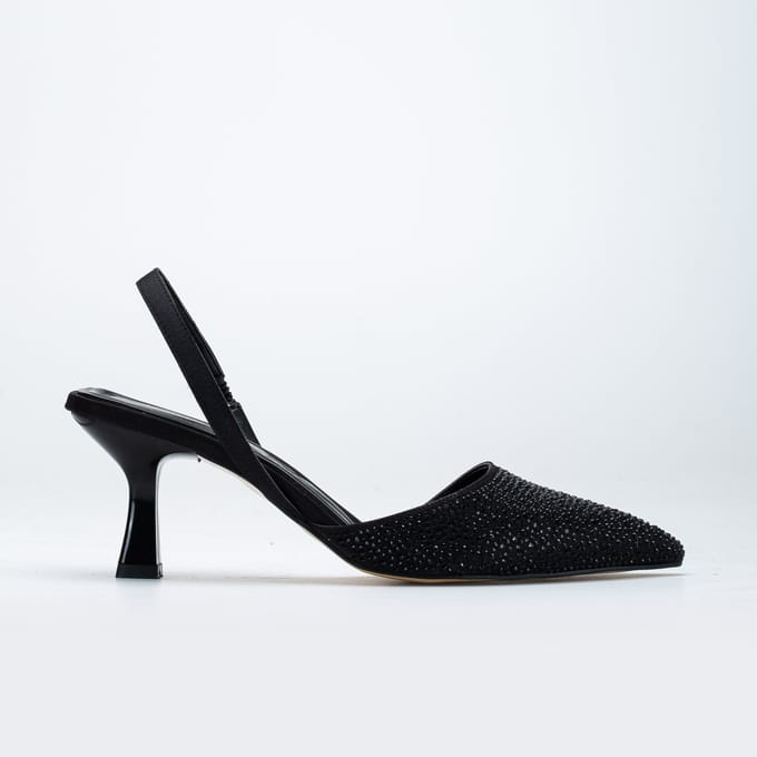 Rae Slingback Kitten Heel Pumps