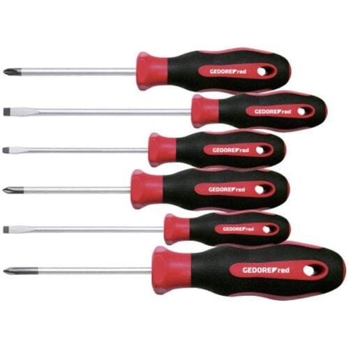 Gedore RED R38002006 6-delige 2C-Schroevendraaierset FL/- Philips