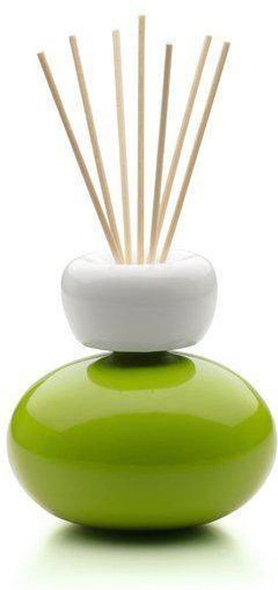 Mr&Mrs Fragrance Ginger Diffuser met Geurstokjes - Groen - 300 ml