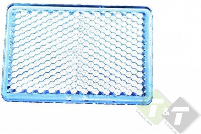 Reflector Wit, 55mm x 38mm, E3 keurmerk