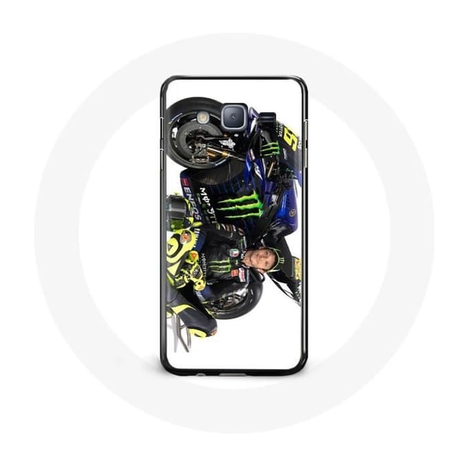 Coque - Valentino Rossi - Galaxy J3 2016 - Noir - Rigide - Protection optimale