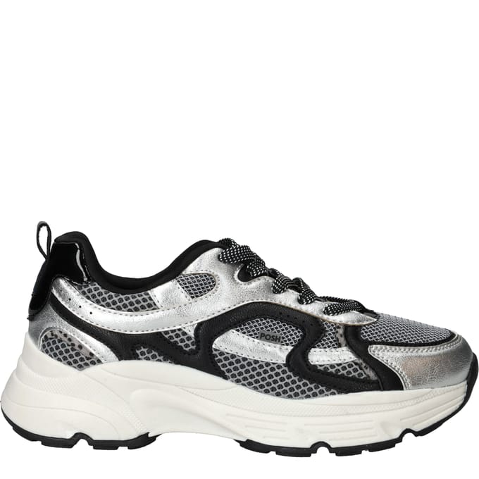 POSH by Poelman Sneakers - Dames - Zilver - Maat:43