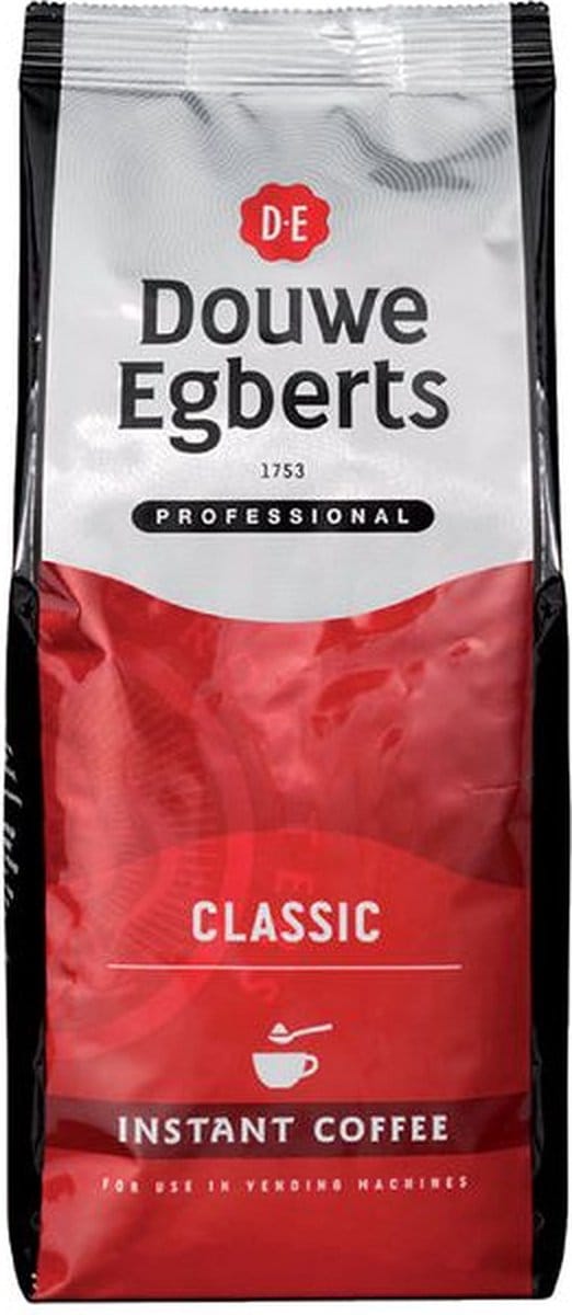 Koffie Douwe Egberts instant Classic 300gr | 10 stuks