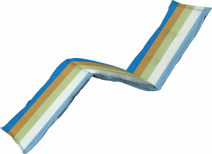 Madison - Tuinkussen - Ligbedkussen - 200 x 65cm - Vivero Azur - Blauw