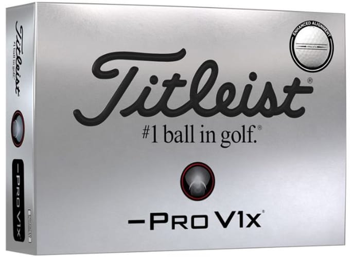 Titleist ProV1X Left Dash Align Golfballen