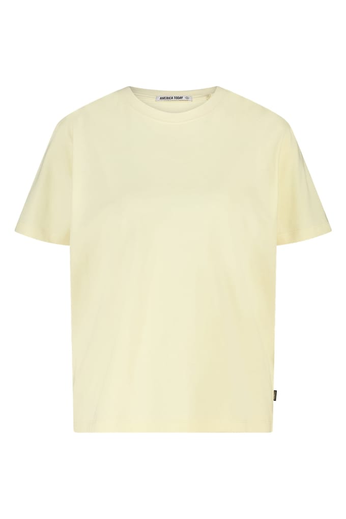 America Today Esther Light Yellow Maat: S | Tops Outlet | Dames | Geel