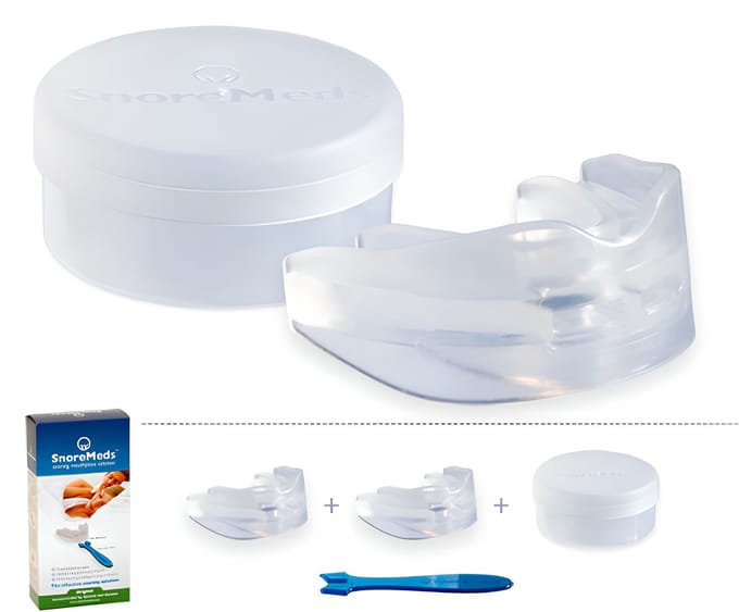 SnoreMeds – Anti snurkbeugel – Mannen – BPA-vrij – Single Pack