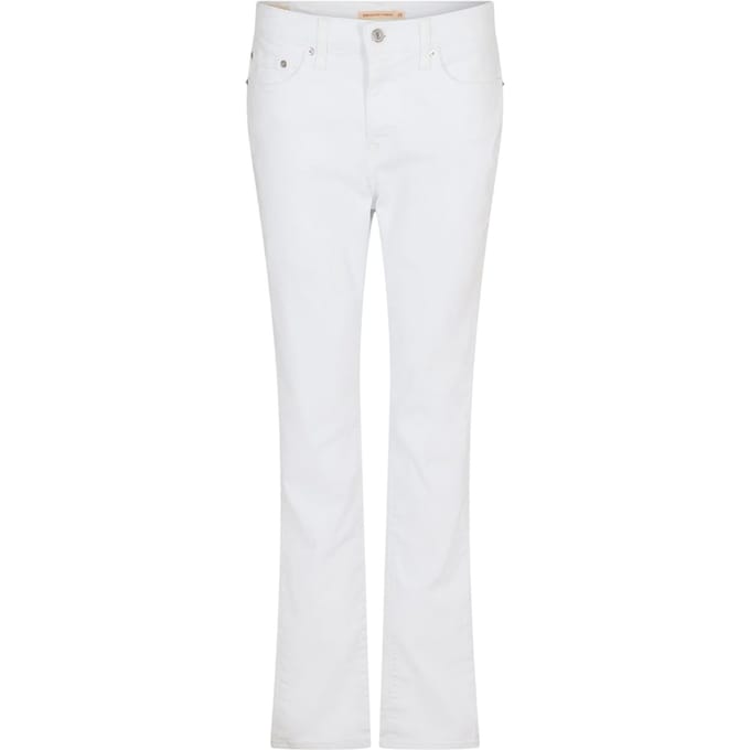 Levis Herenjeans met hoge taille en rechte pijpen (Westelijk Wit)