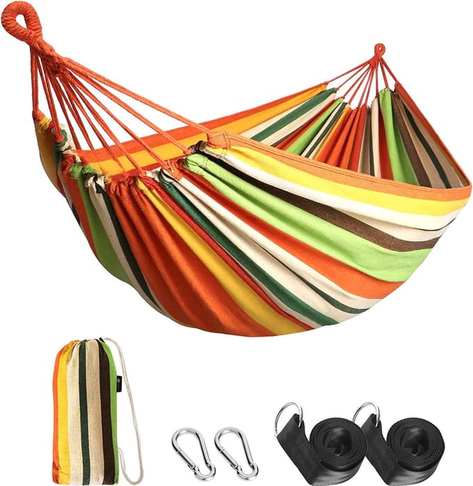 Solidchoice - Outdoor Camping Hammock - Lichtgewicht, Met Boomvriendelijke Straps
