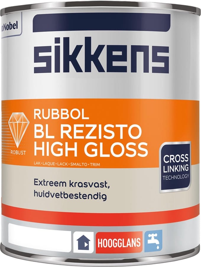 Sikkens Rubbol Bl Rezisto High Gloss Ral 7016 Antraciet