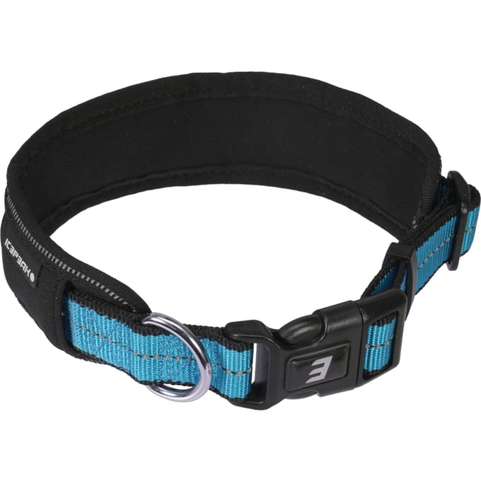 Icepeak Pet Highway Zachte halsband, aqua maat L: 40-60 cm hond