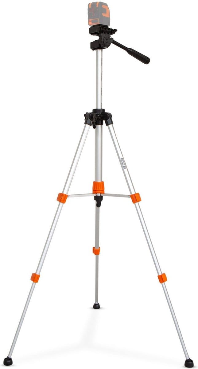 Universeel Statief - Max. 120cm - Tripod o.a. geschikt voor Handy kruislijnlaser