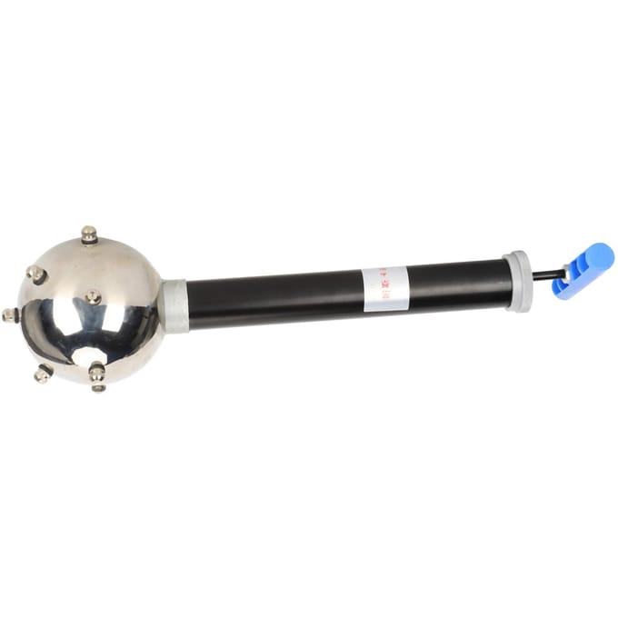 Fysica Experiment Bal Handheld Hol Metaal Vloeistofdruk Demonstratie Leermiddel black