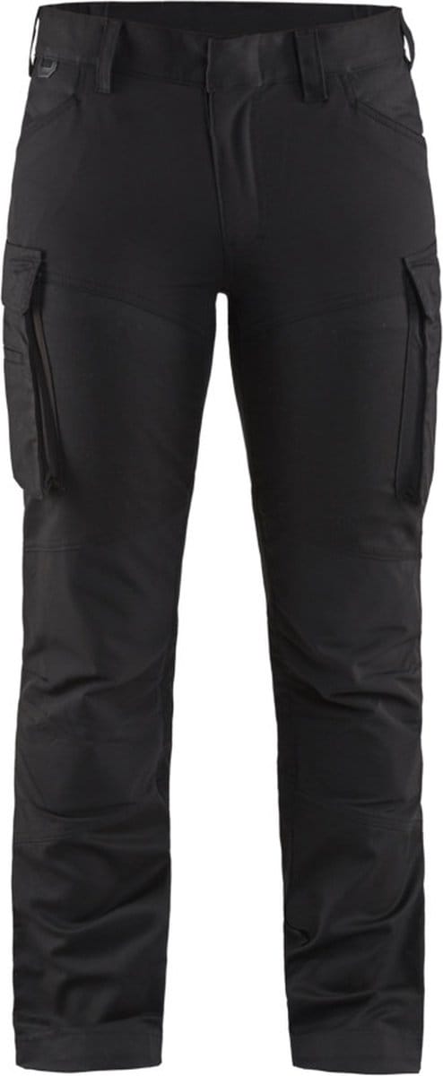 Blaklader Dames service werkbroek stretch 7147-1830 - Zwart - D23