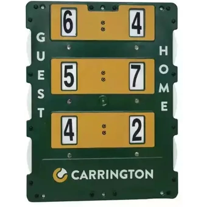 Engels scorebord voor tennis Carrington
