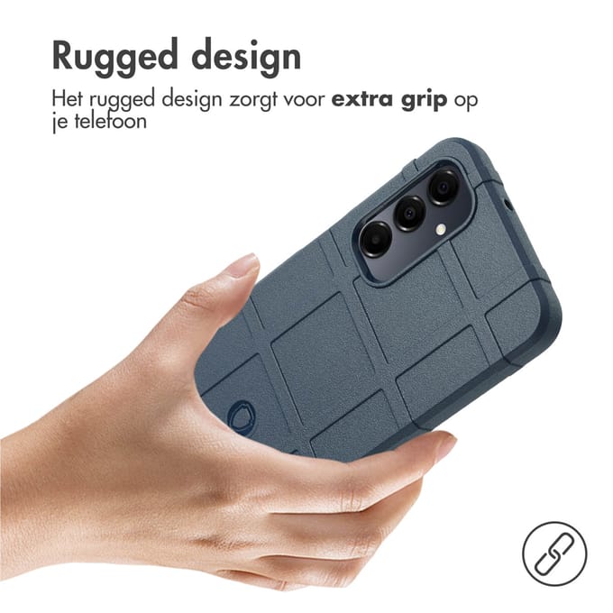 imoshion Rugged Shield Backcover voor de Samsung Galaxy A16 - Donkerblauw