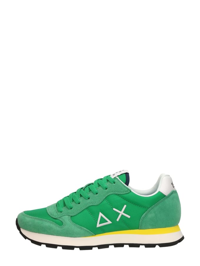Sun68 Sneaker Tom Fluo Solid Verde Prato Groen - Maat 41 - Heren - Sneakers