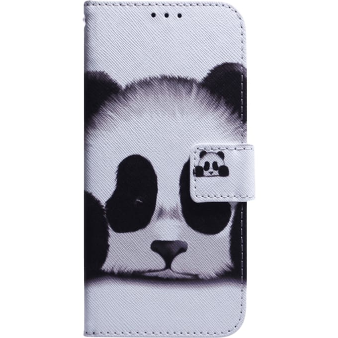 Comfycase Samsung Galaxy A21s Bookcase Hoesje Panda Meerkleurig