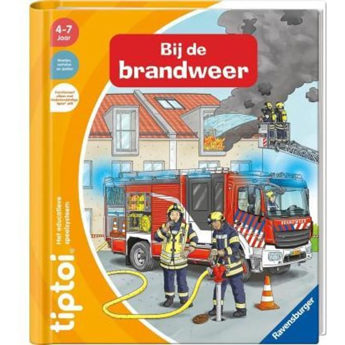 TipToi - Boek - Bij de brandweer - Leersysteem