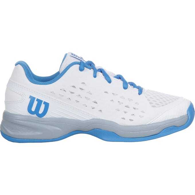 Wilson Rush Pro QL Carpet Tennisschoenen Kinderen-Wit,Zwart
