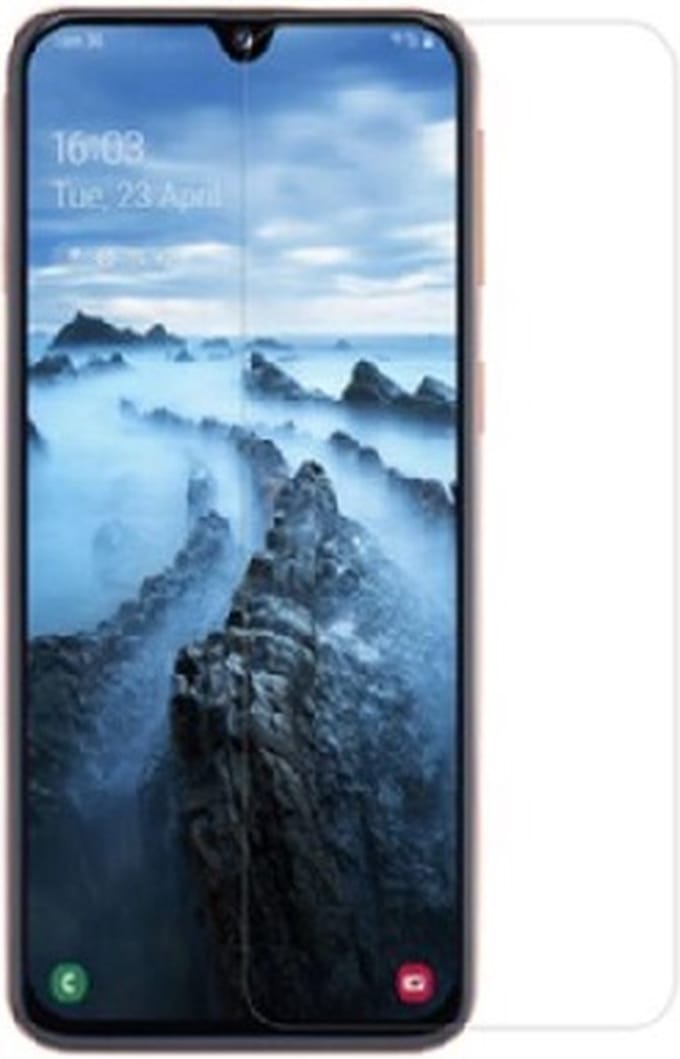 LuxeBass Screenprotector geschikt voor Samsung galaxy A40 [ 2 Pack ] - glas scherm - bescherming