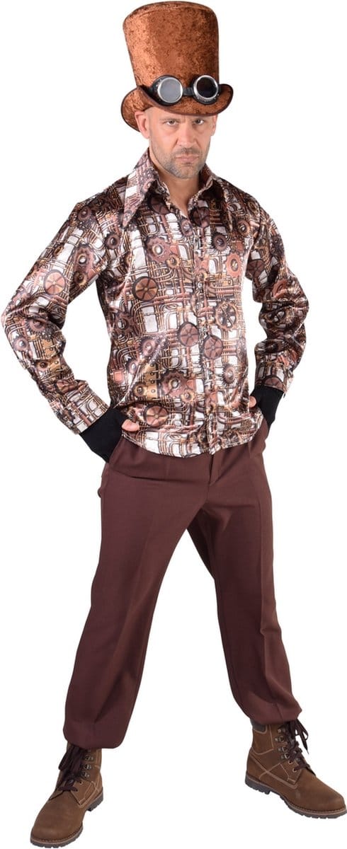 Blouse Steampunk man - Maat 54/56