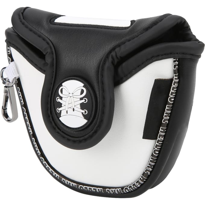 Fermeture Magnétique Personnalisée pour Couvre-Tête de Putter Maillet de Golf Cuir Synthétique noir