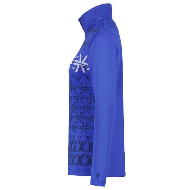 LUHTA AHJOLA Dames Ski pully - Blauw - M